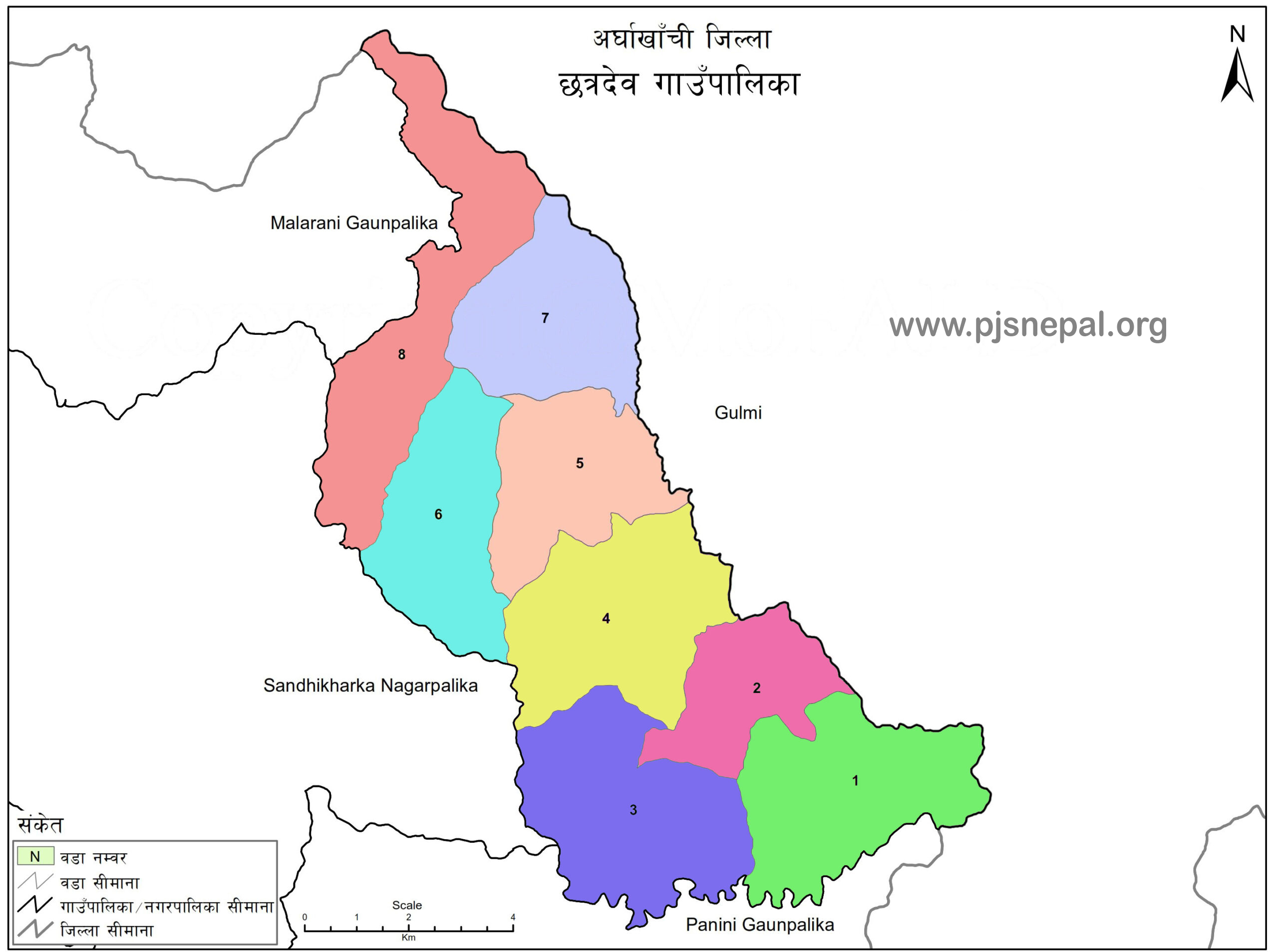 Chhatradev Map